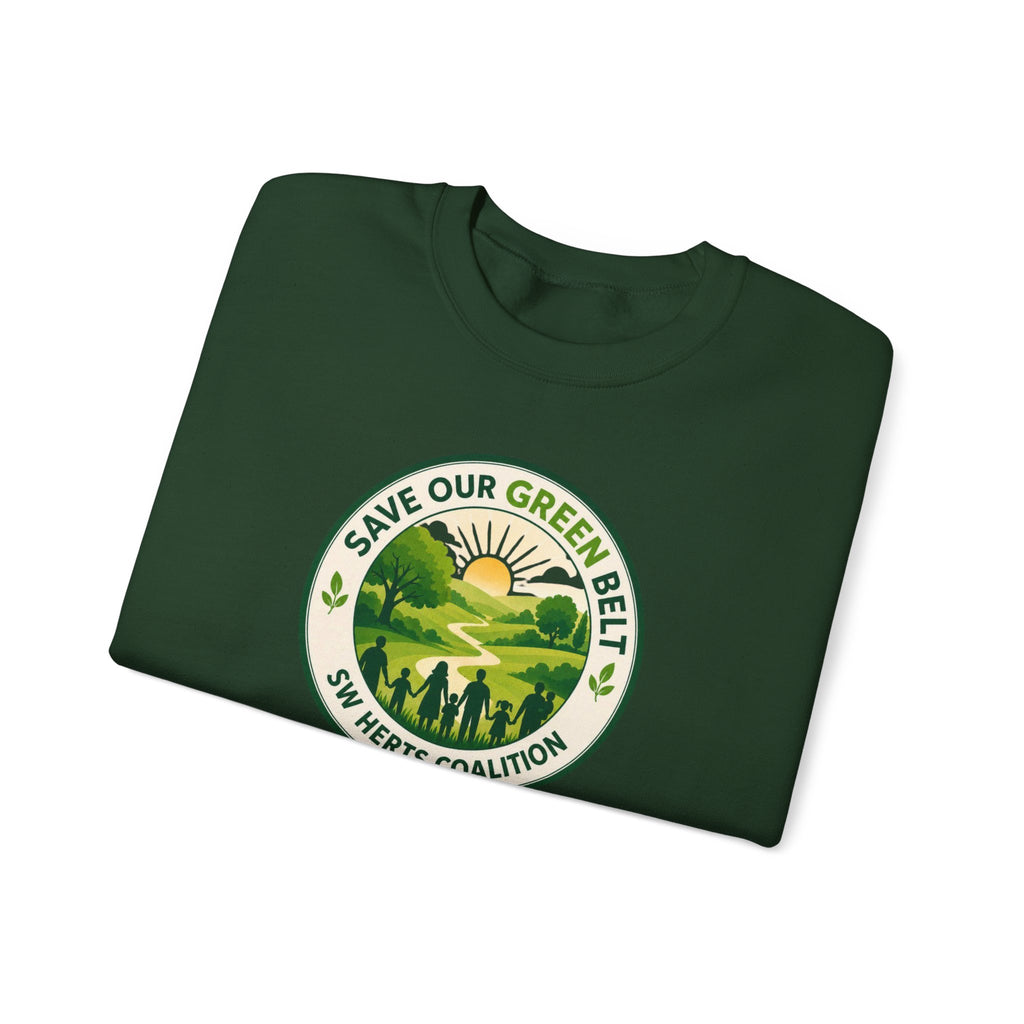 Save Our Green Belt Adult Crewneck Sweatshirt