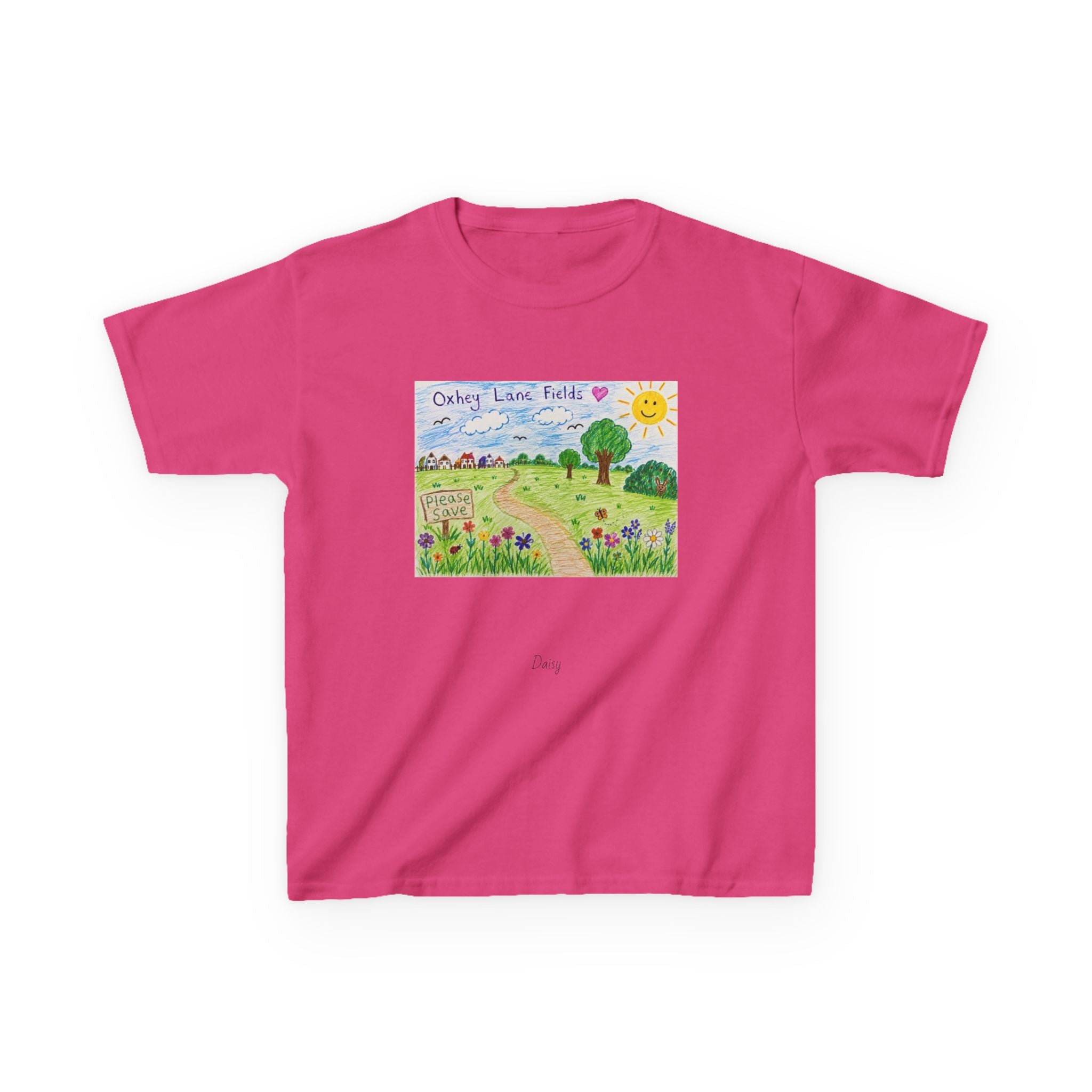 Kids T-Shirt — Personalise with your hand drawn art