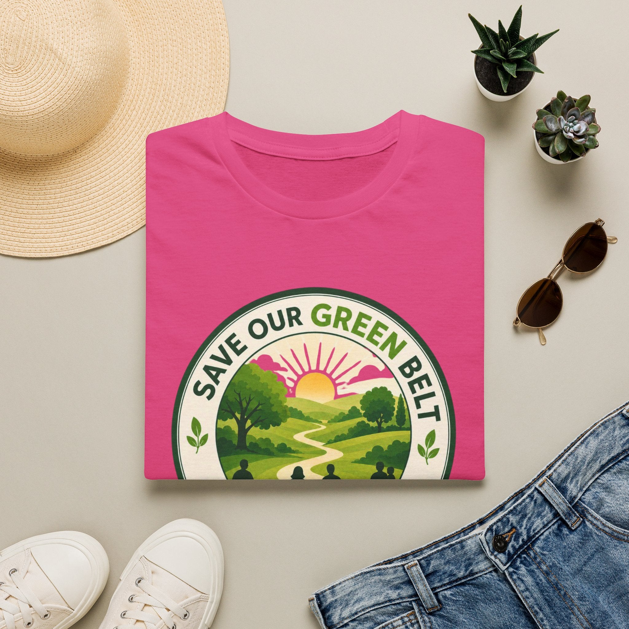 Save Our Green Belt T-Shirt  - Unisex
