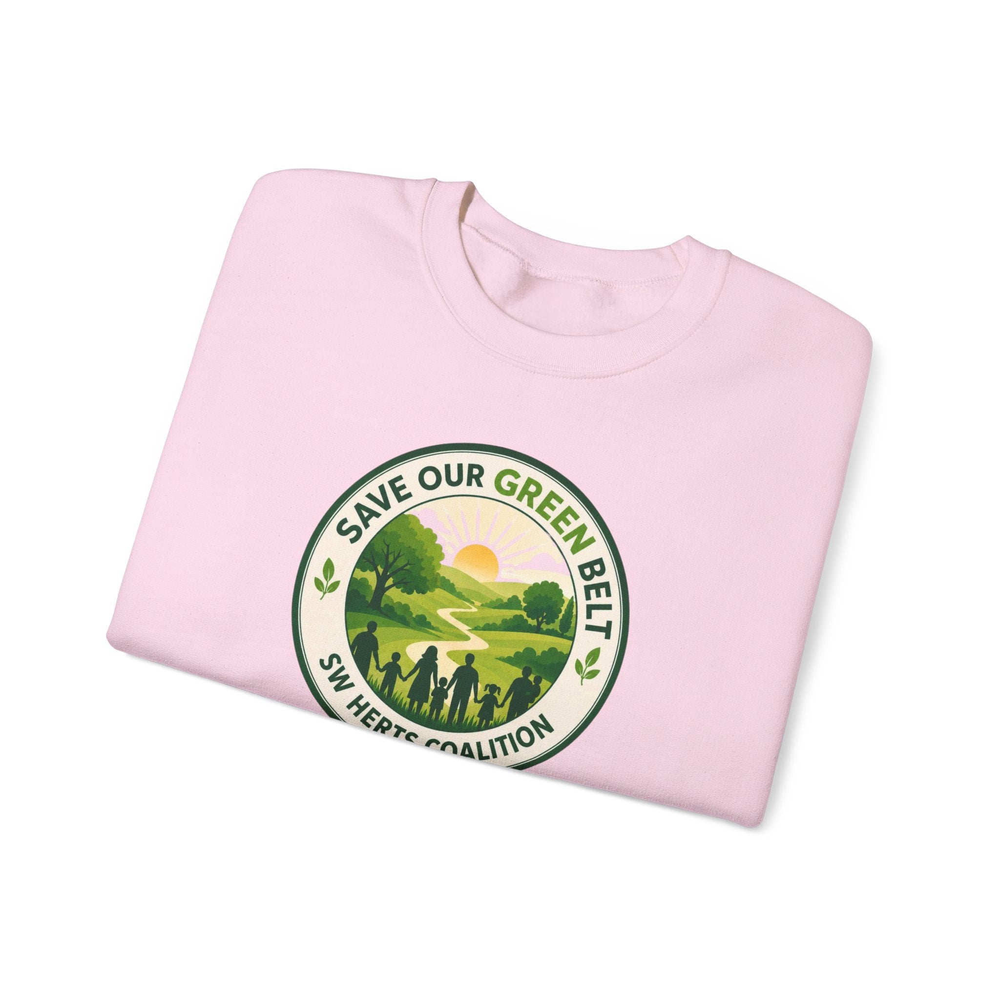 Save Our Green Belt Adult Crewneck Sweatshirt