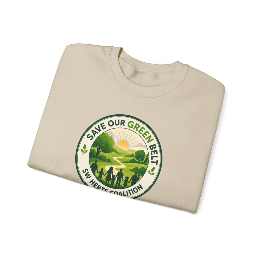 Save Our Green Belt Adult Crewneck Sweatshirt