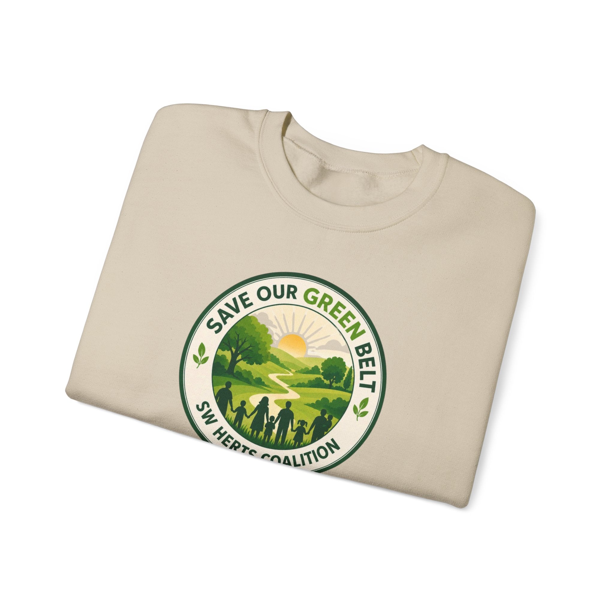 Save Our Green Belt Adult Crewneck Sweatshirt