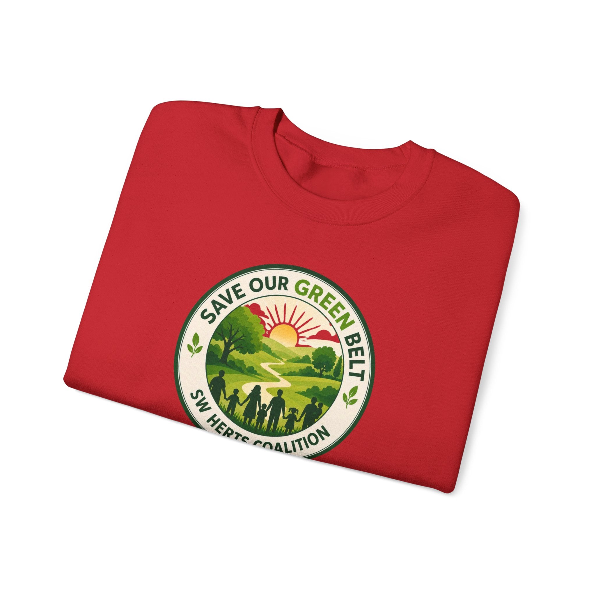 Save Our Green Belt Adult Crewneck Sweatshirt