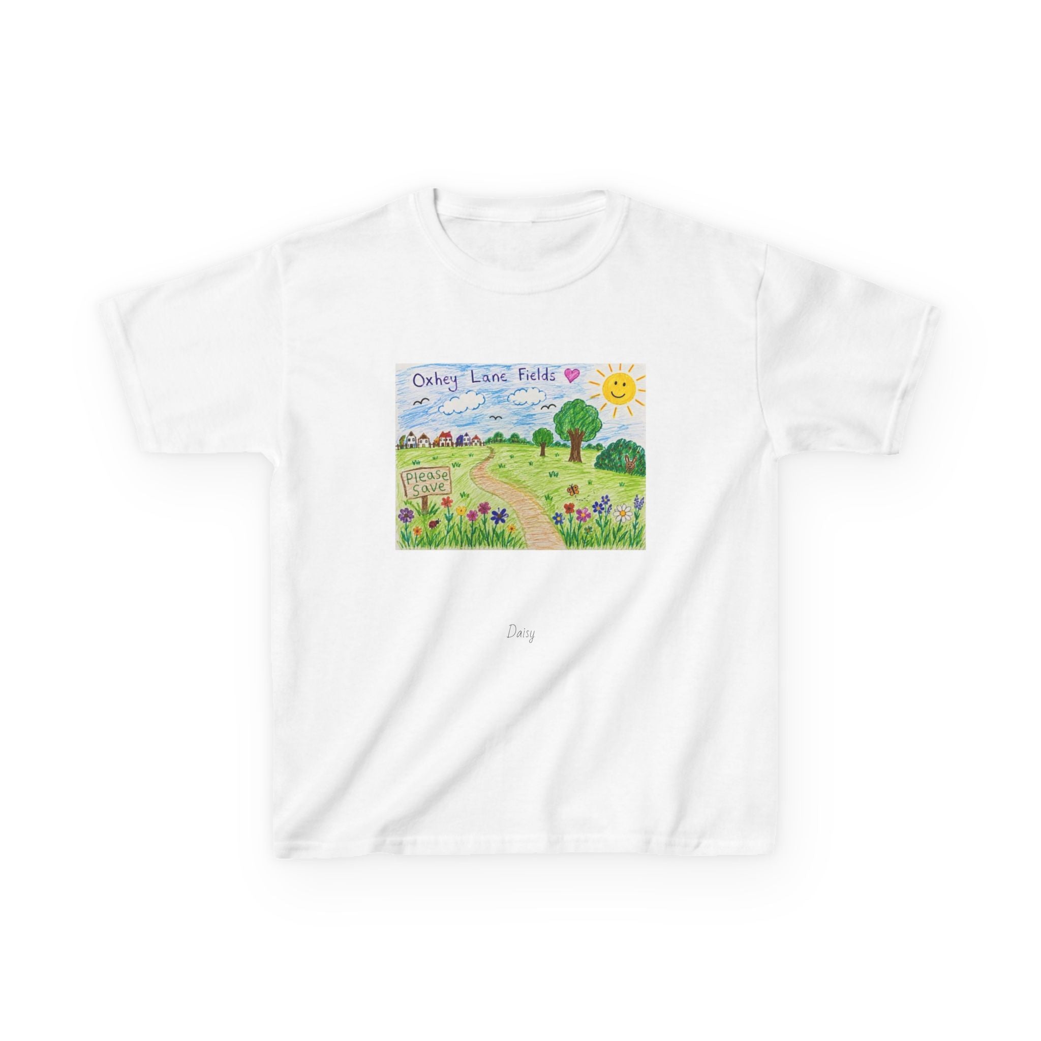 Kids T-Shirt — Personalise with your hand drawn art