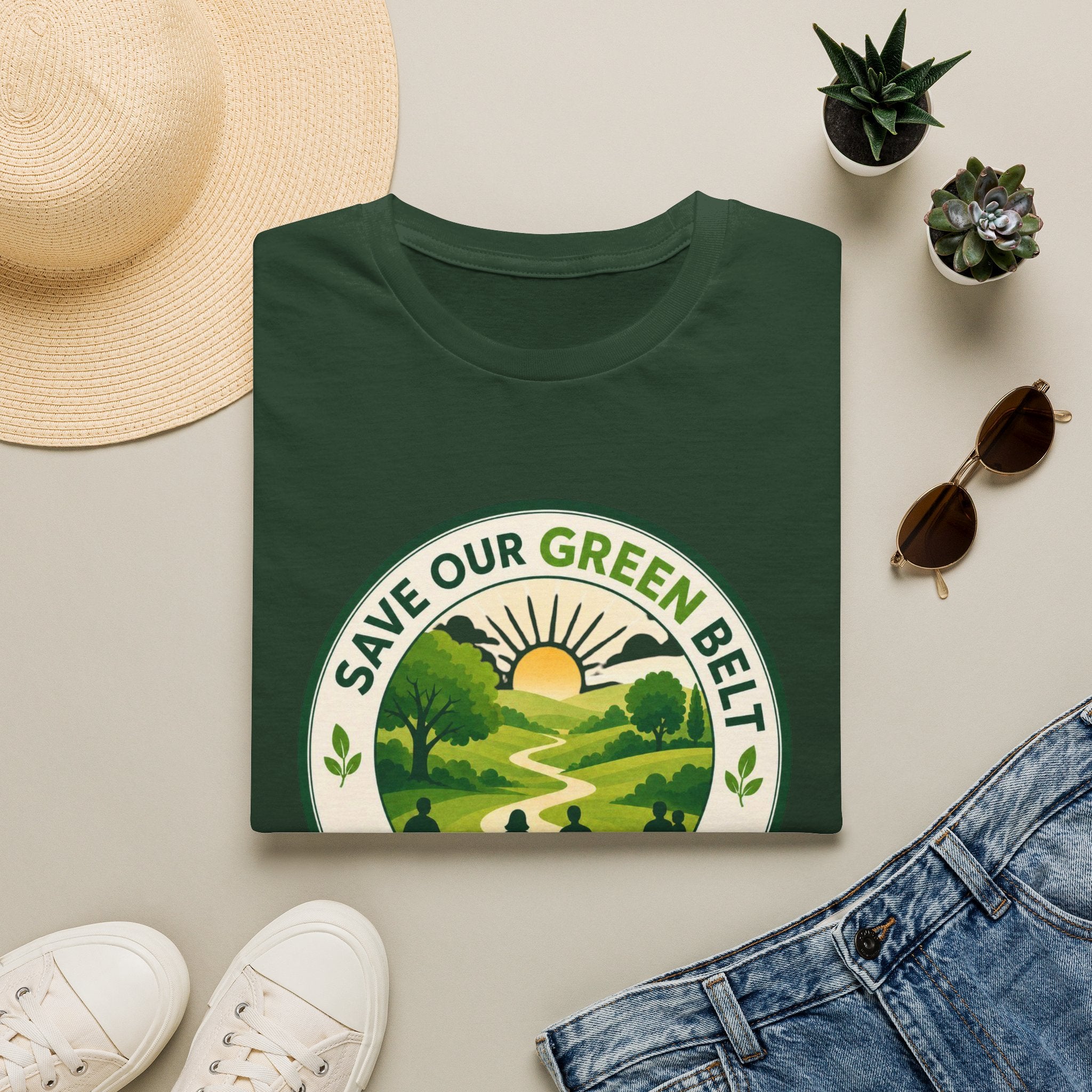 Save Our Green Belt T-Shirt  - Unisex