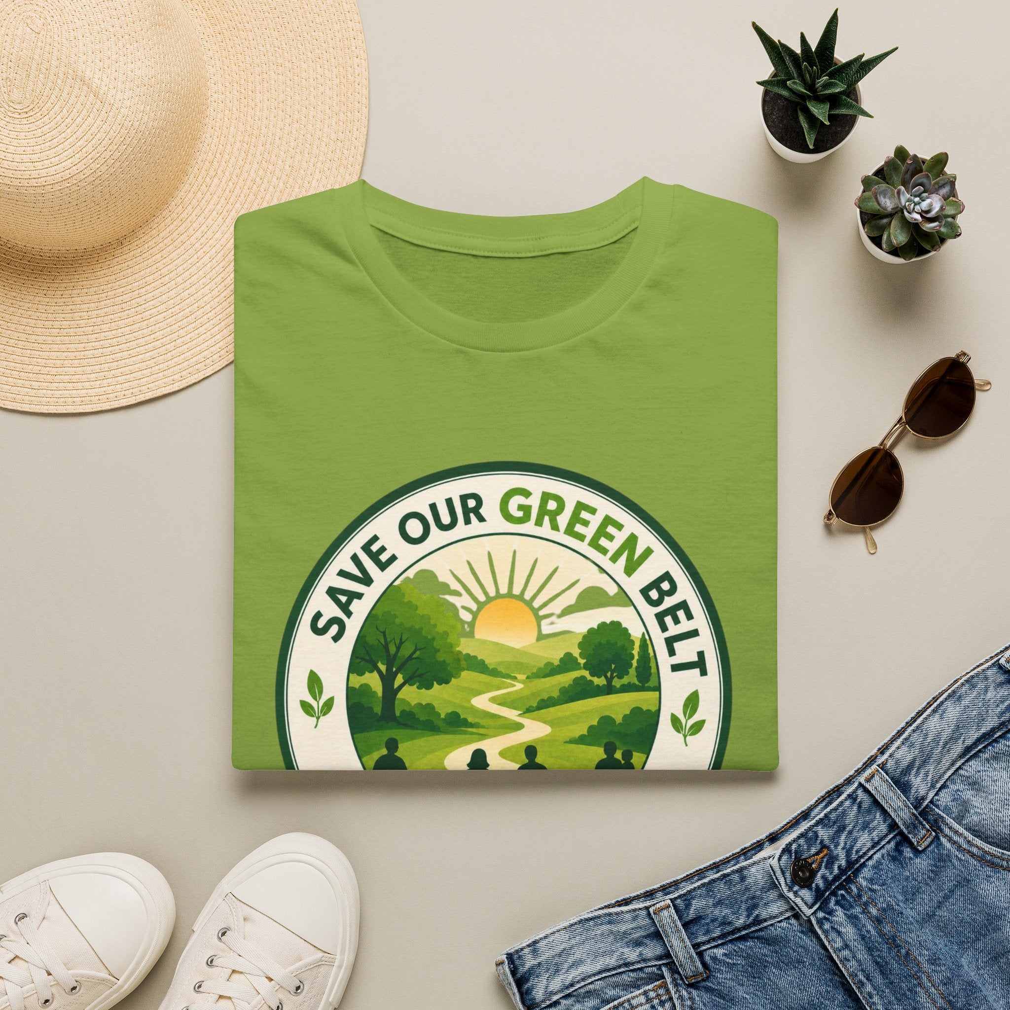 Save Our Green Belt T-Shirt  - Unisex