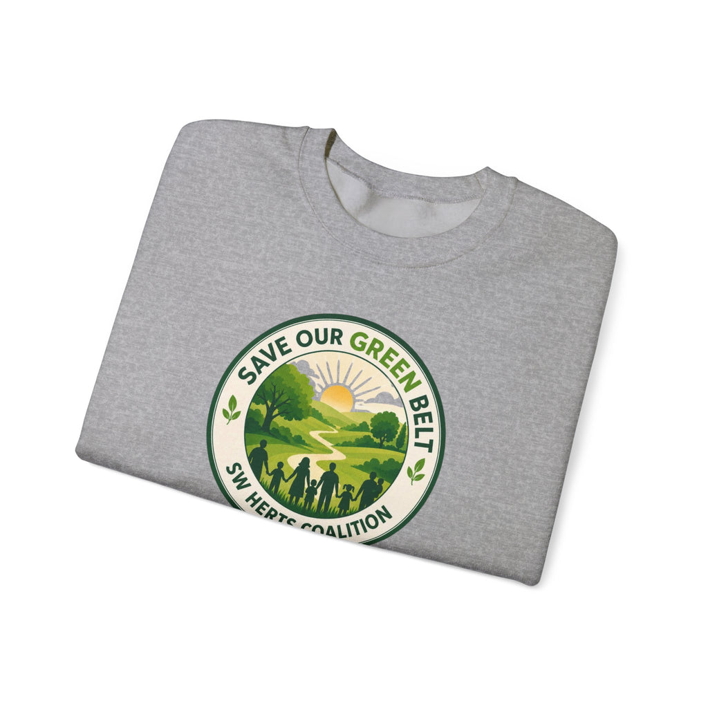 Save Our Green Belt Adult Crewneck Sweatshirt
