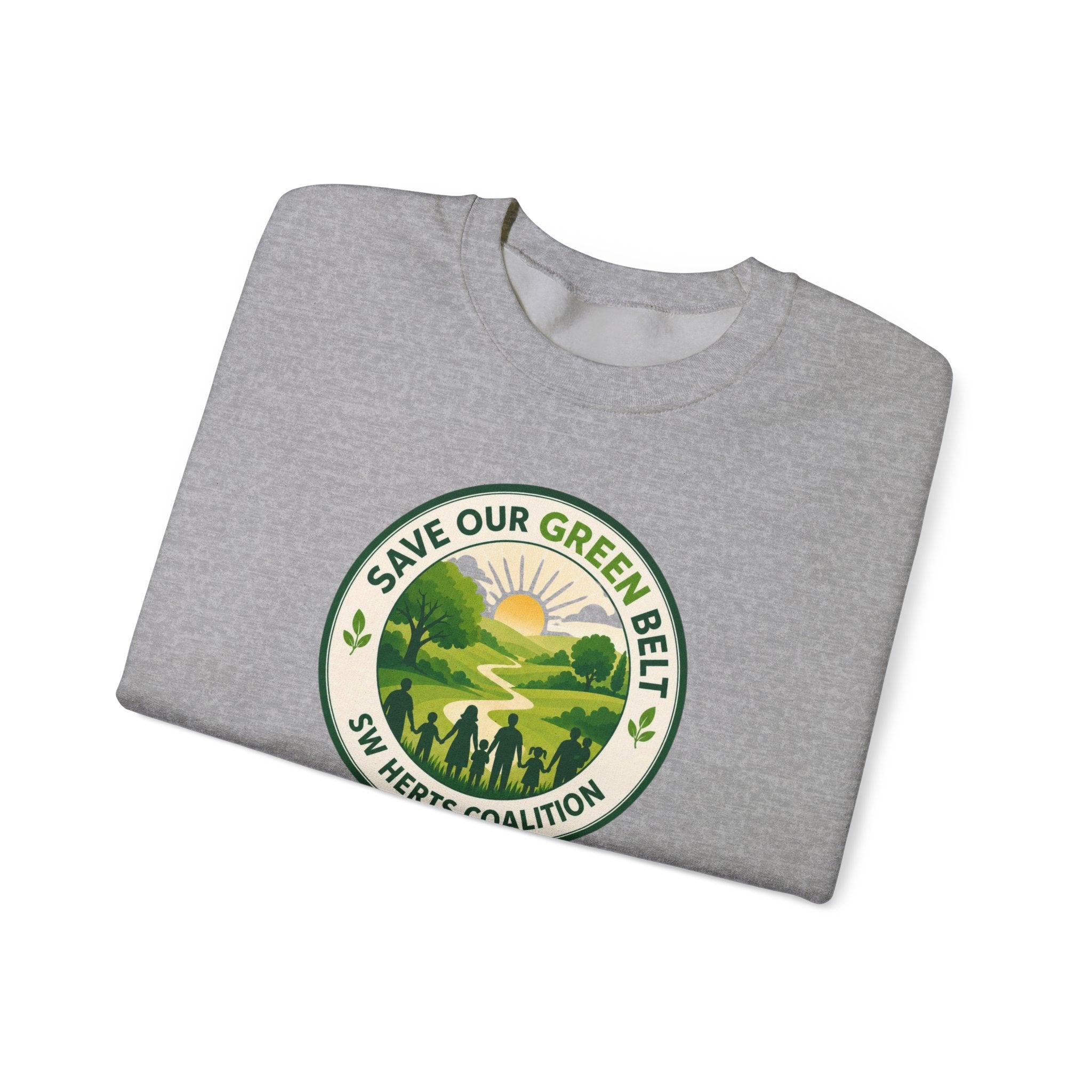 Save Our Green Belt Adult Crewneck Sweatshirt