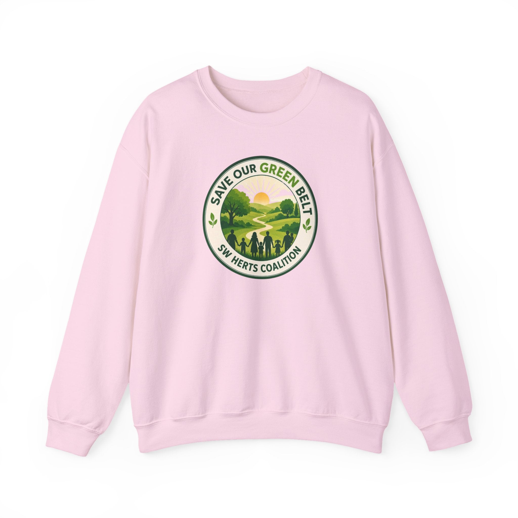 Save Our Green Belt Adult Crewneck Sweatshirt