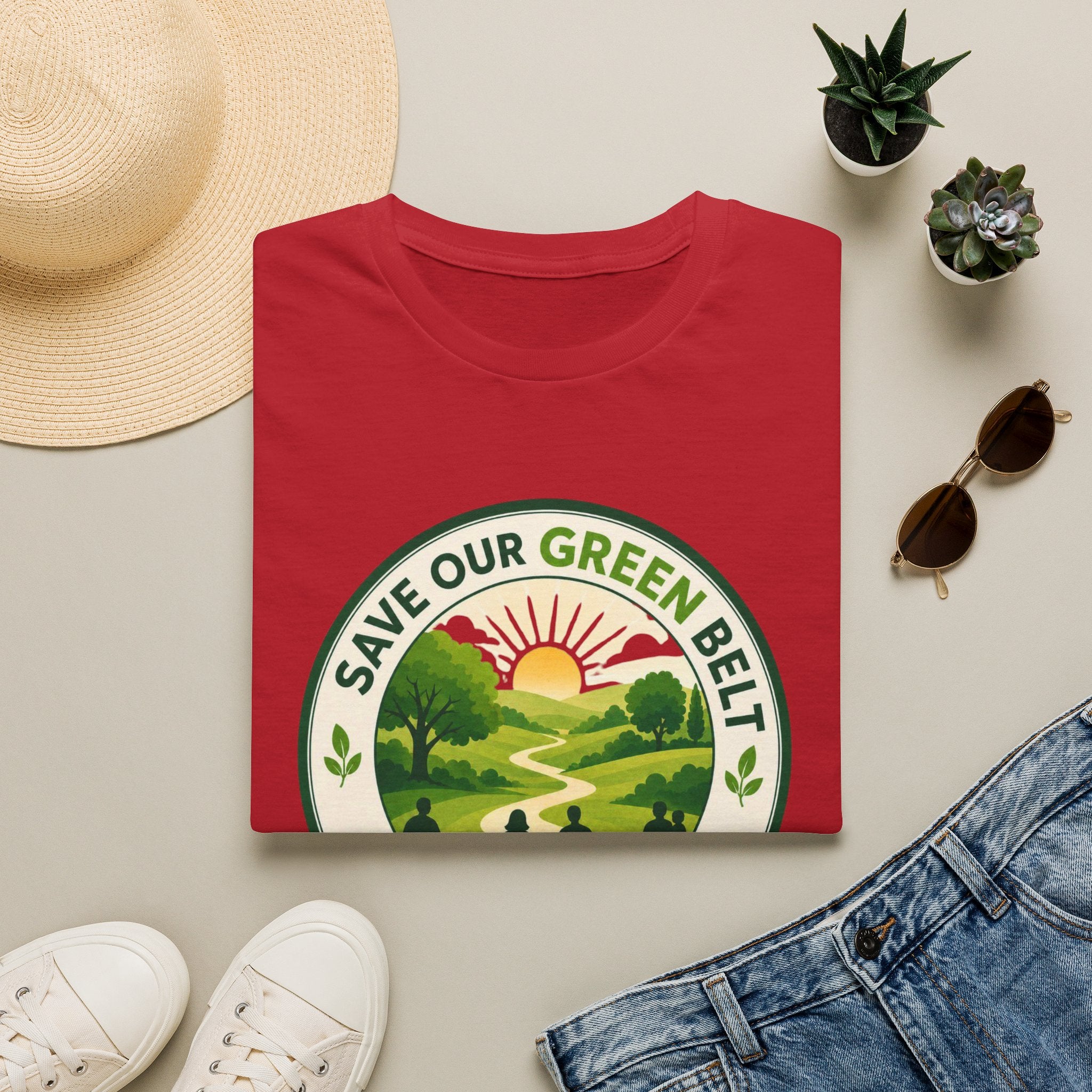 Save Our Green Belt T-Shirt  - Unisex