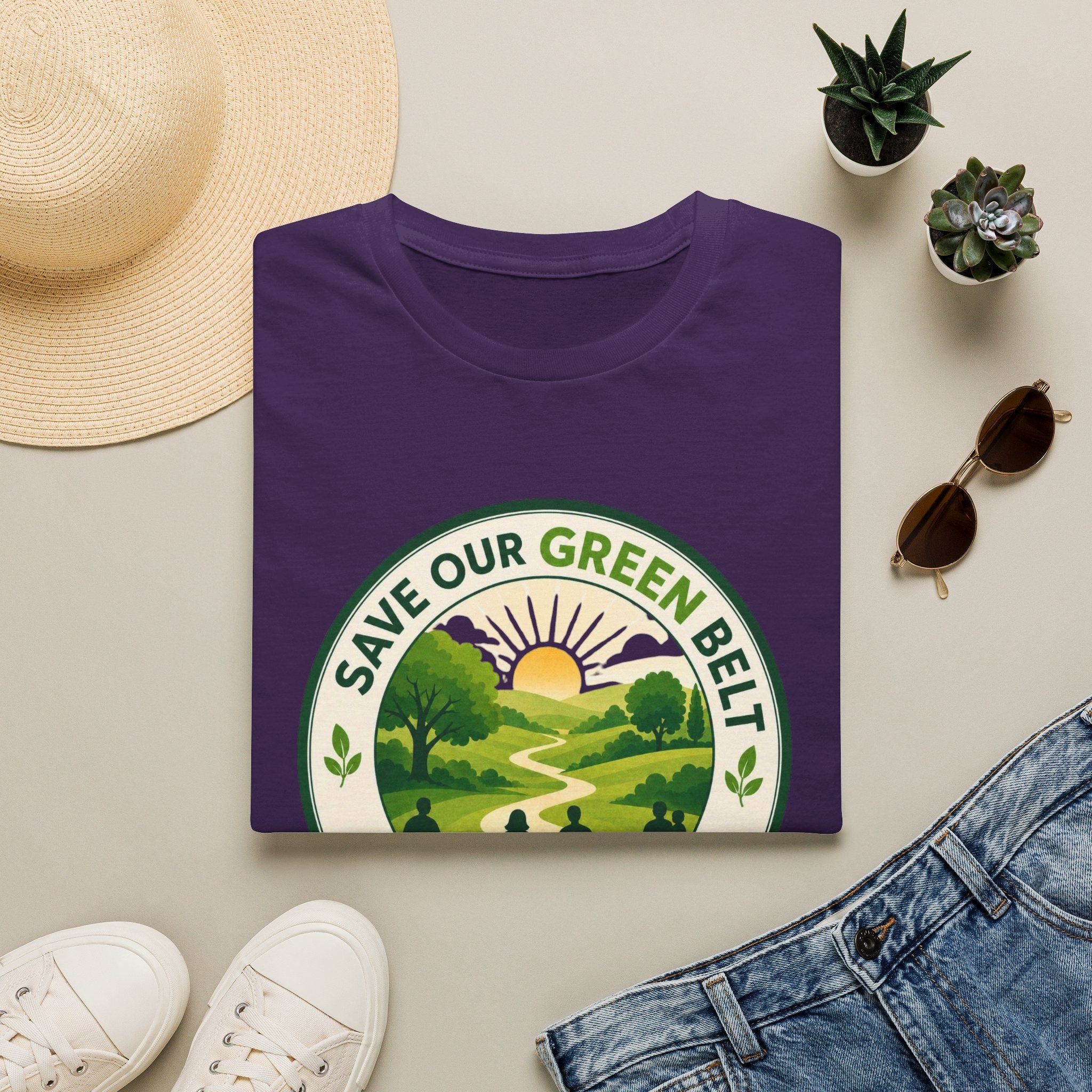Save Our Green Belt T-Shirt  - Unisex
