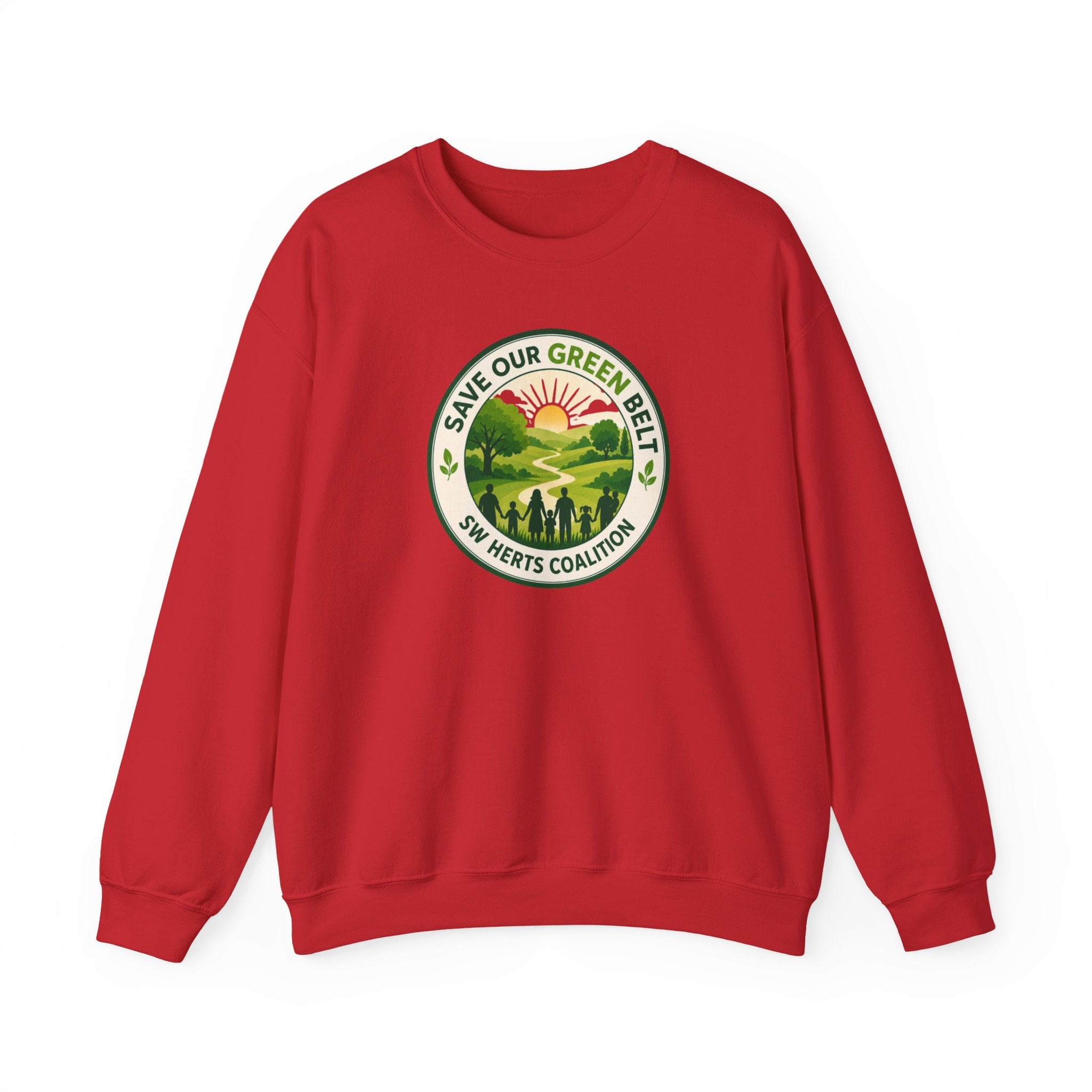 Save Our Green Belt Adult Crewneck Sweatshirt