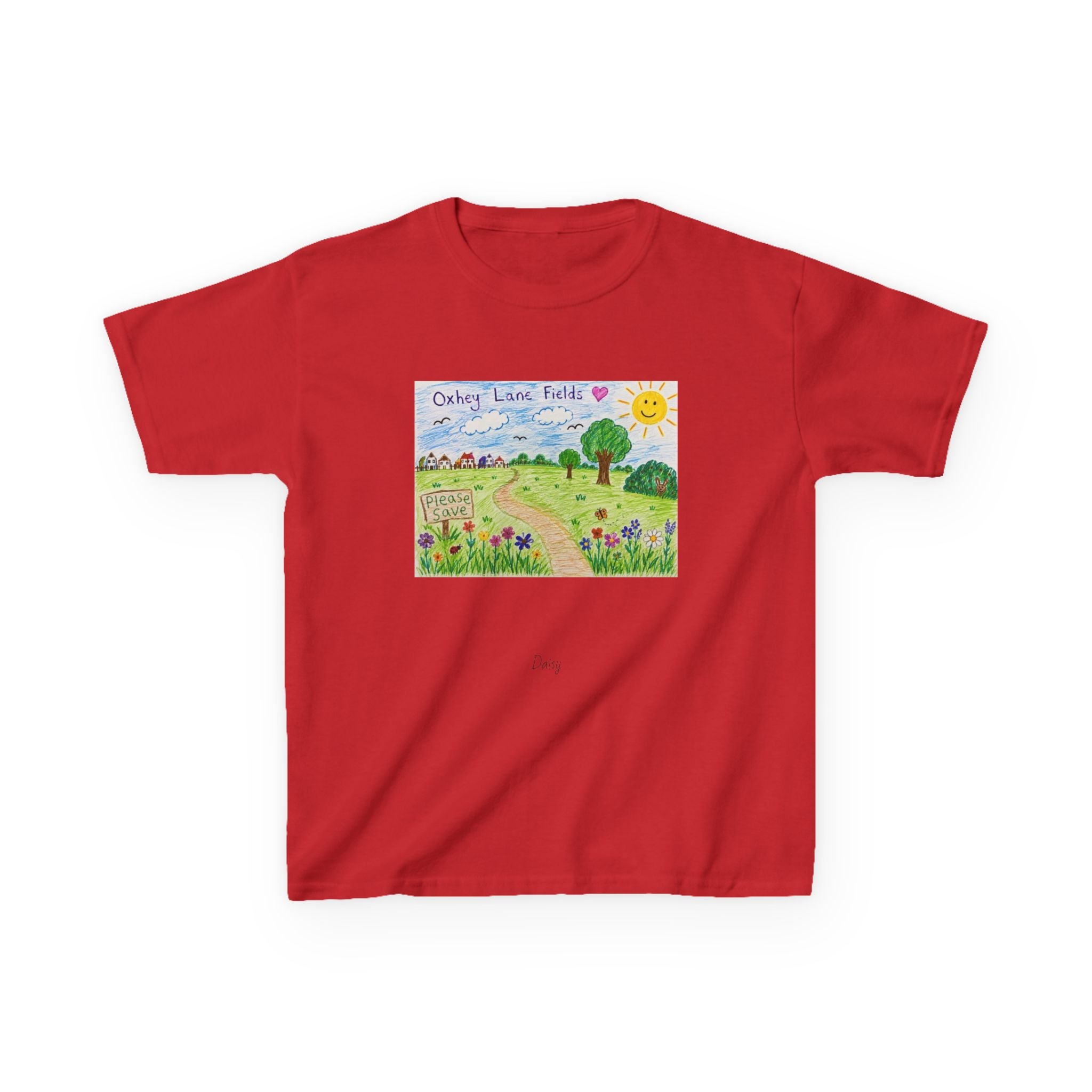 Kids T-Shirt — Personalise with your hand drawn art
