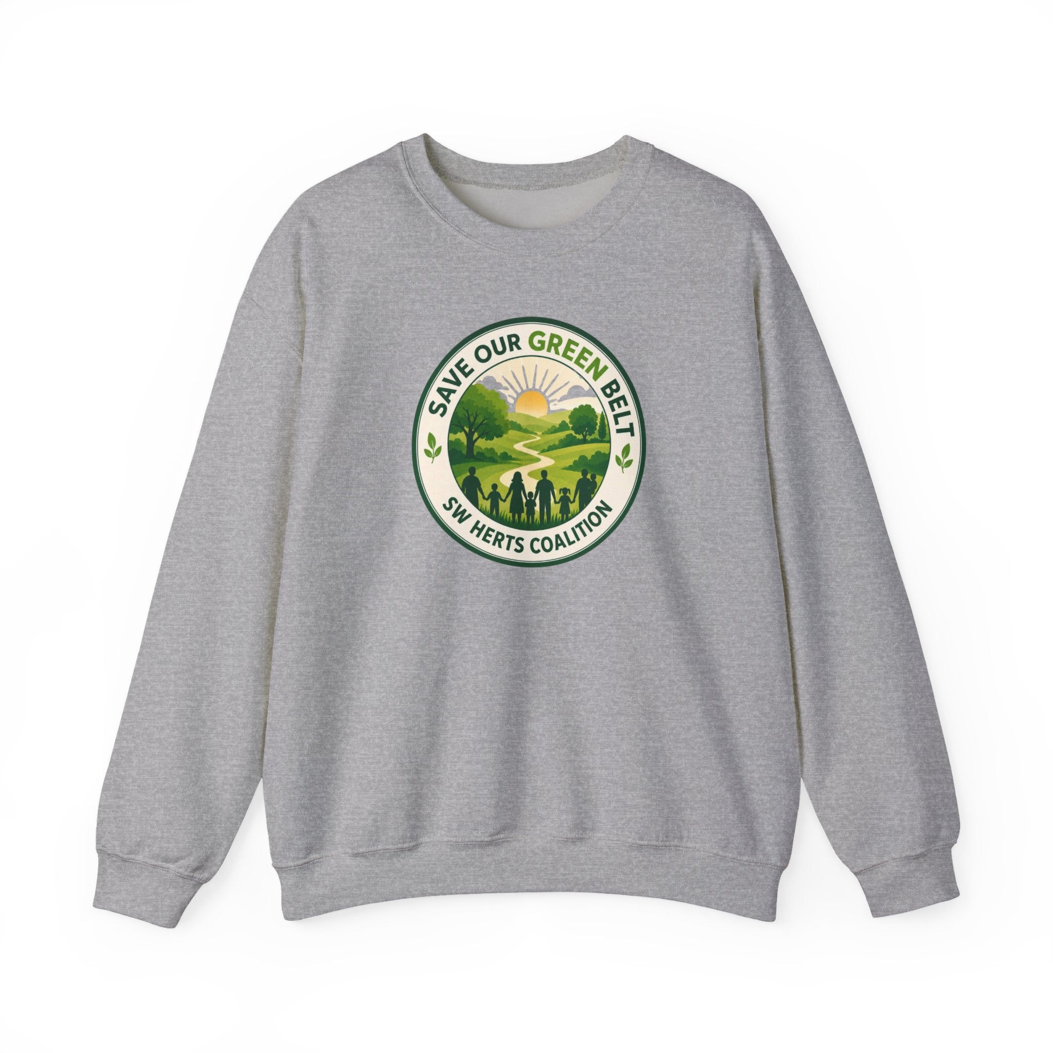 Save Our Green Belt Adult Crewneck Sweatshirt