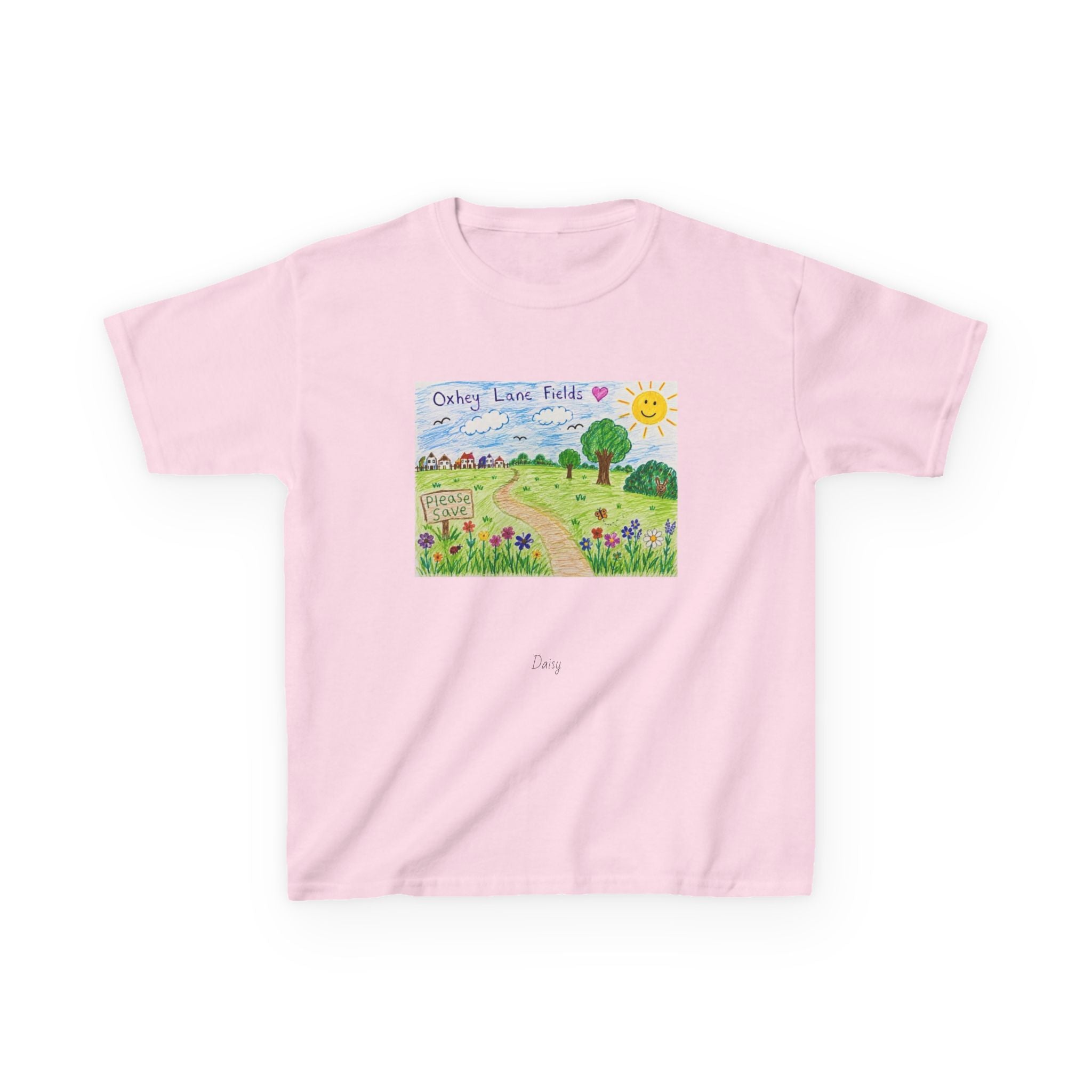 Kids T-Shirt — Personalise with your hand drawn art