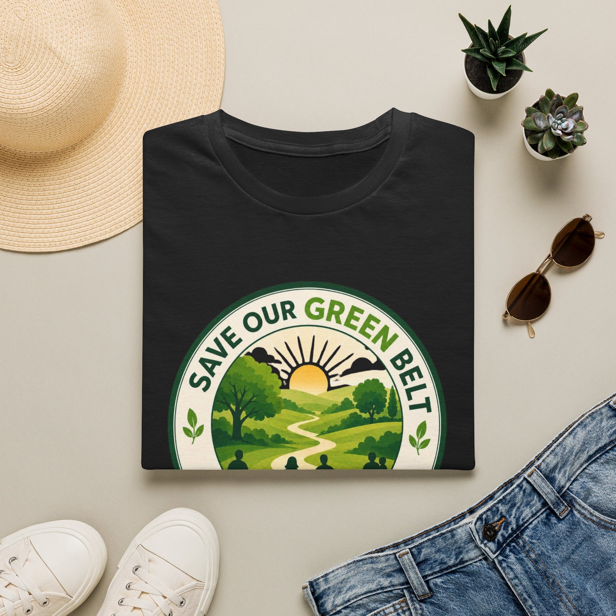 Save Our Green Belt T-Shirt  - Unisex