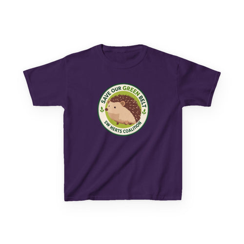 Kids T-Shirt - "Save Our Greenbelt" Hedgehog