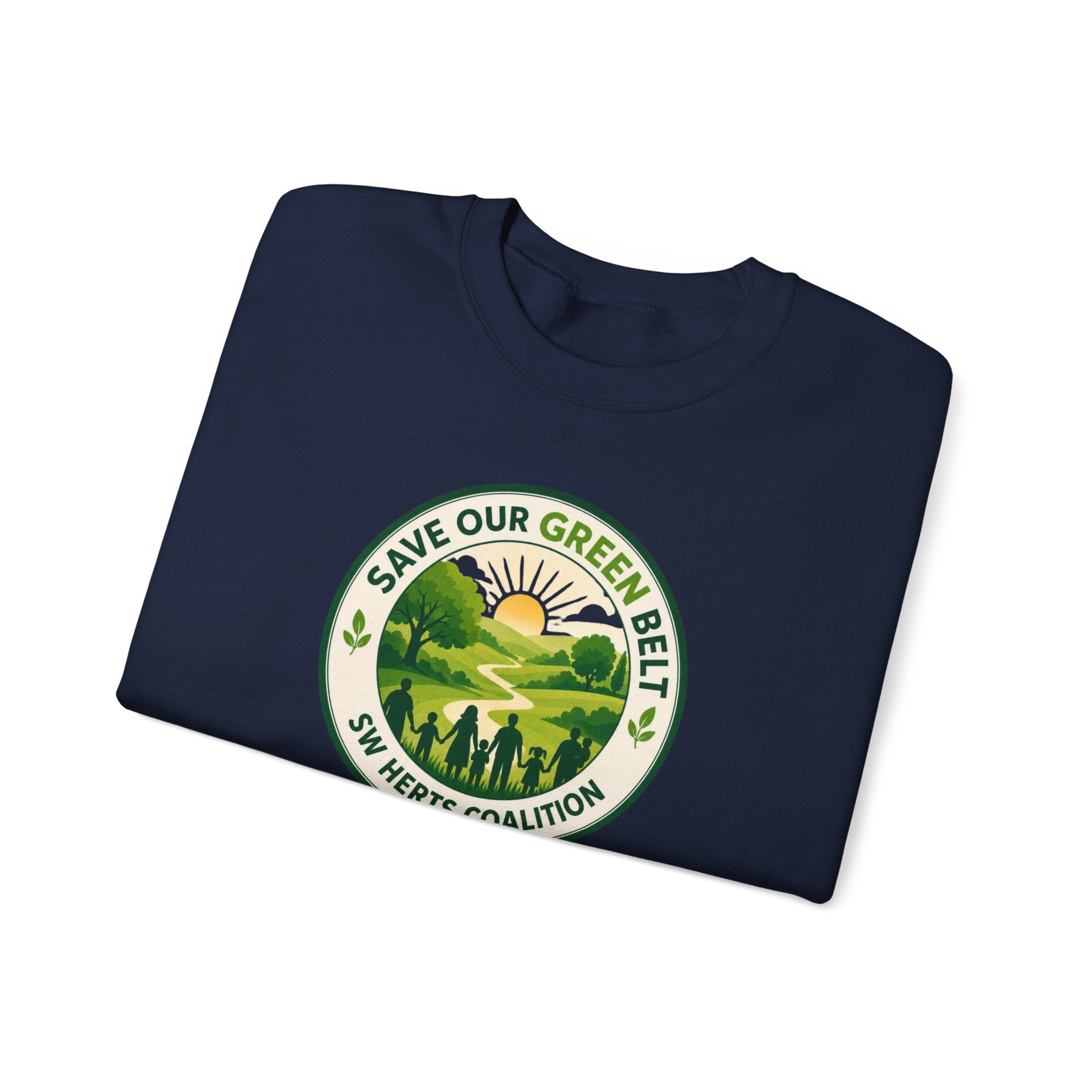 Save Our Green Belt Adult Crewneck Sweatshirt