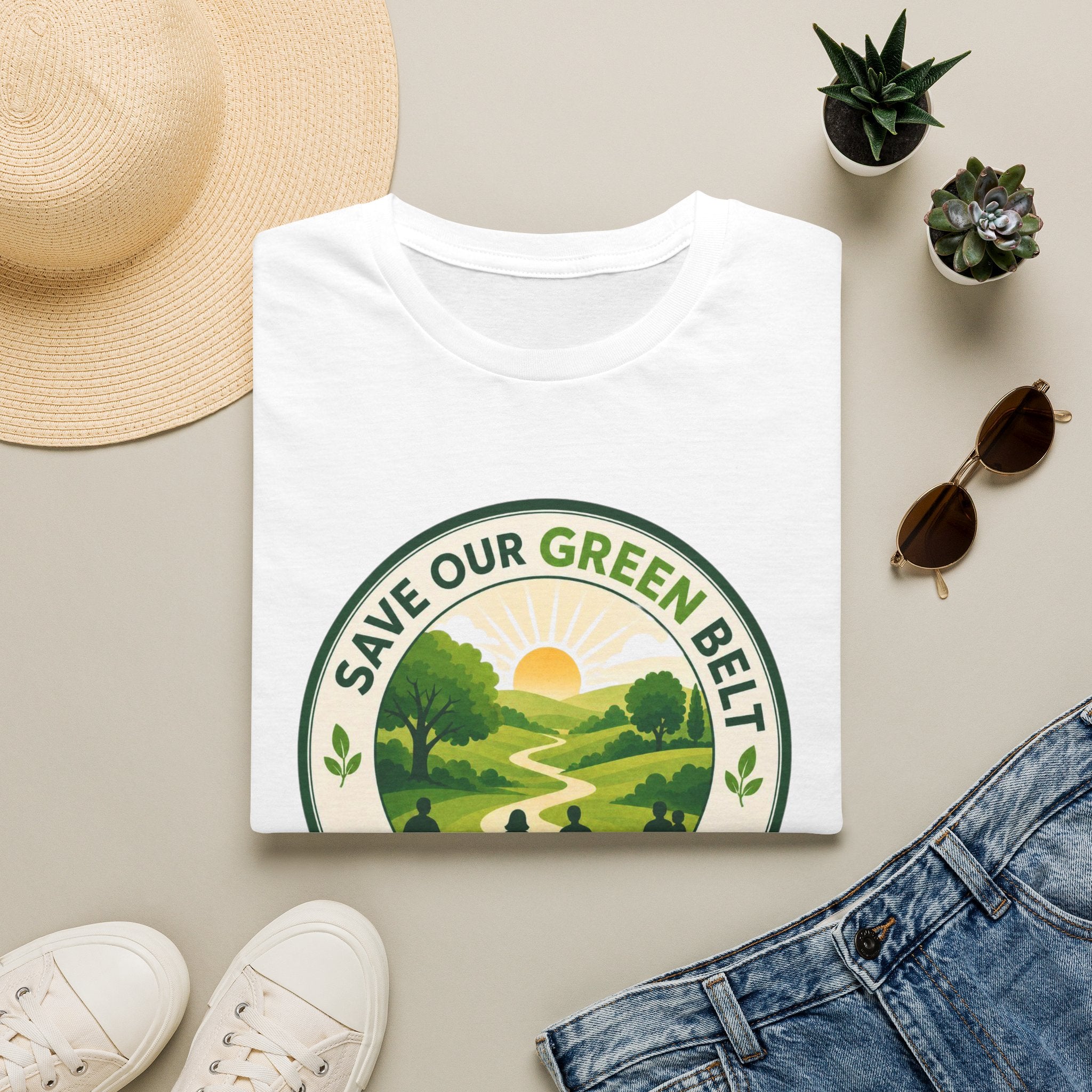 Save Our Green Belt T-Shirt  - Unisex