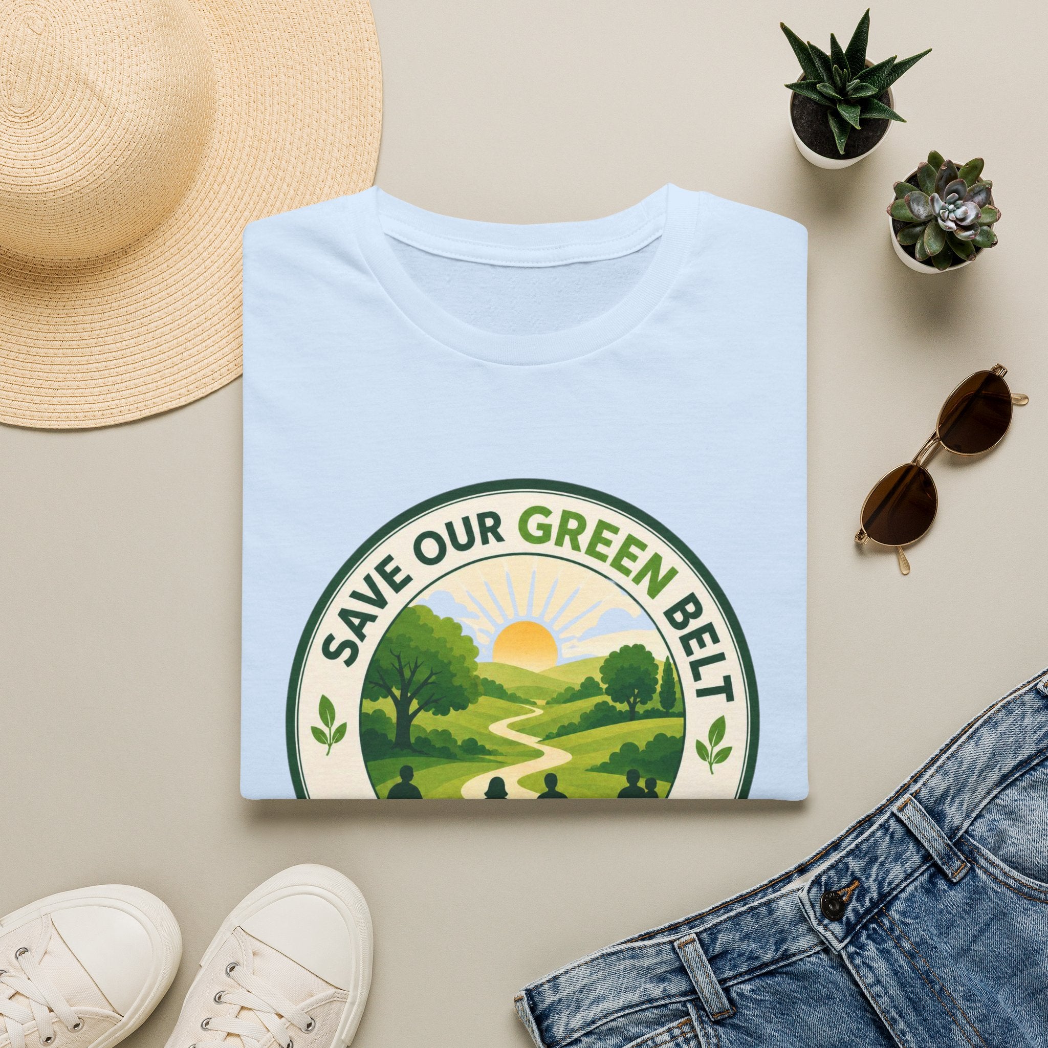 Save Our Green Belt T-Shirt  - Unisex