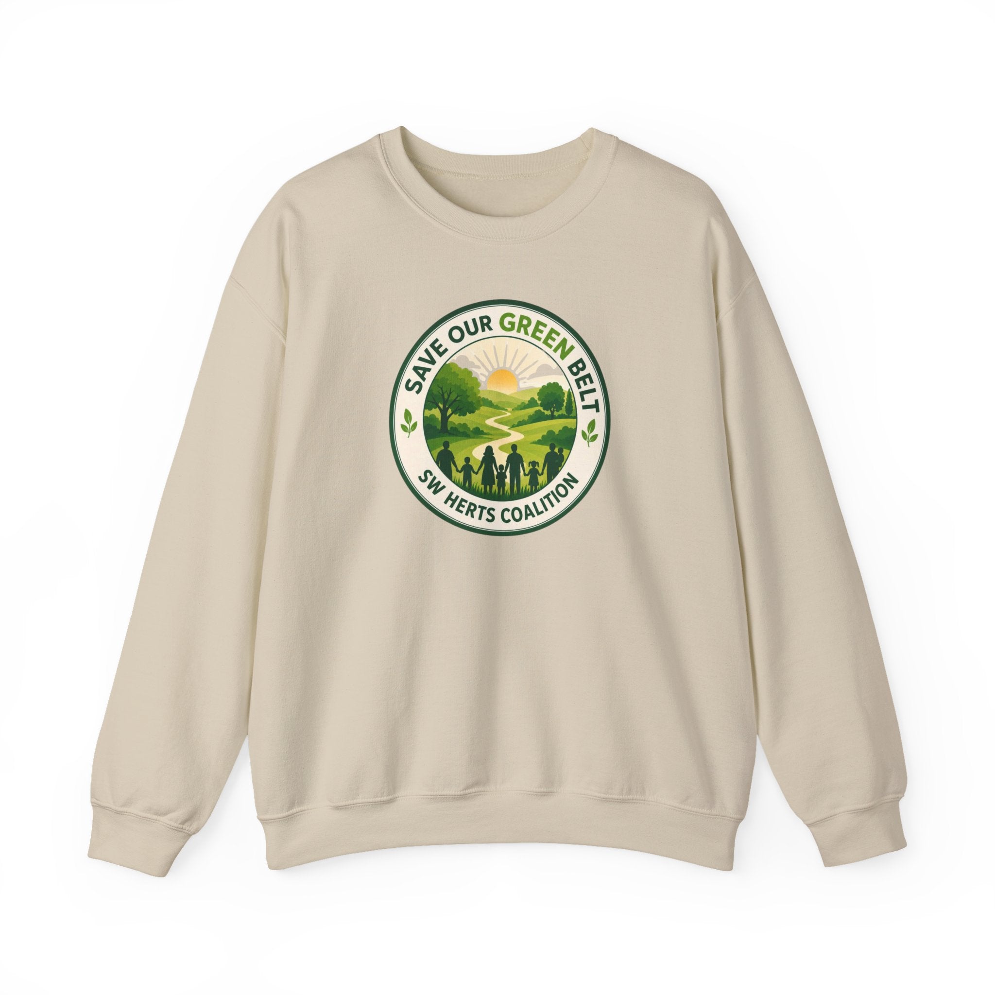 Save Our Green Belt Adult Crewneck Sweatshirt