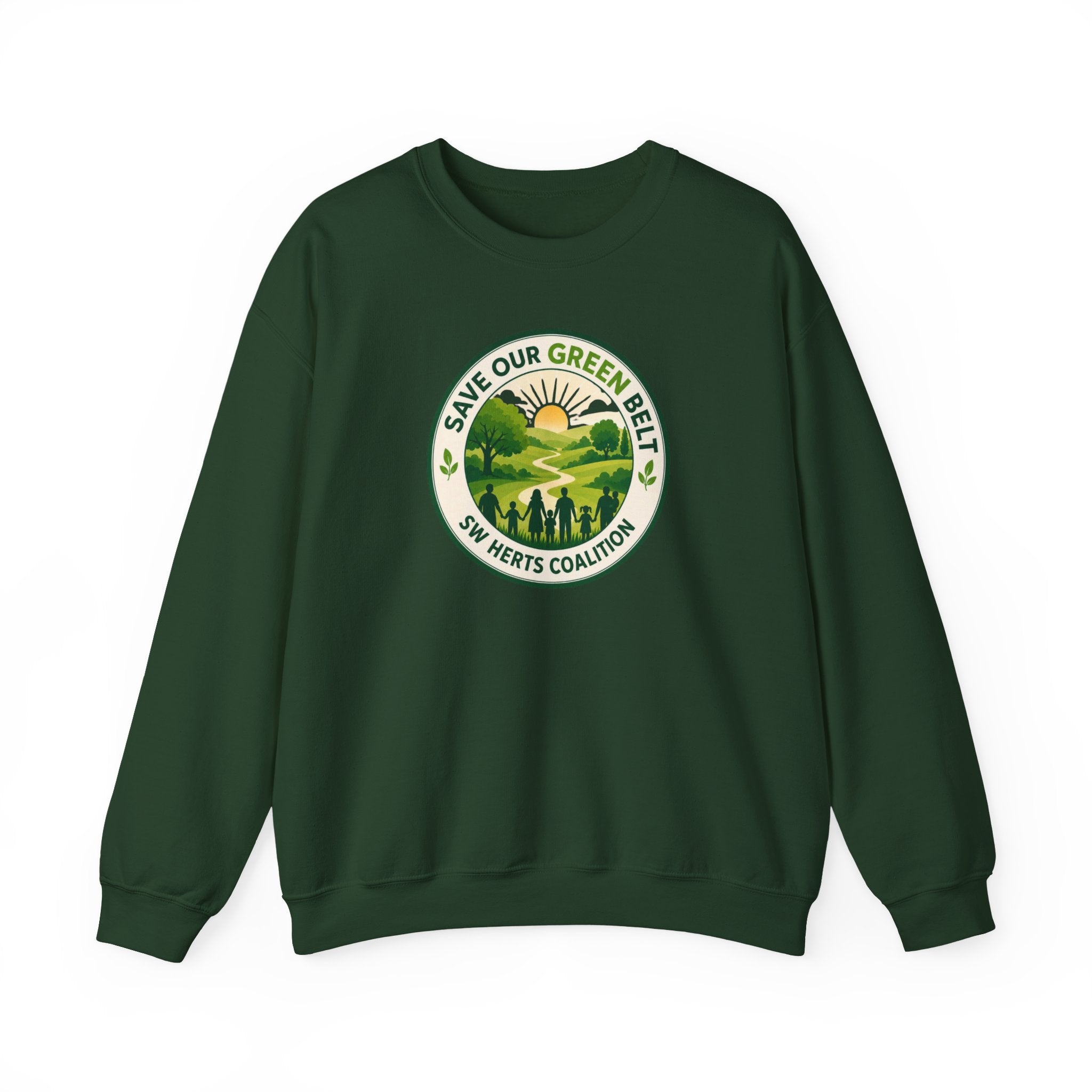 Save Our Green Belt Adult Crewneck Sweatshirt