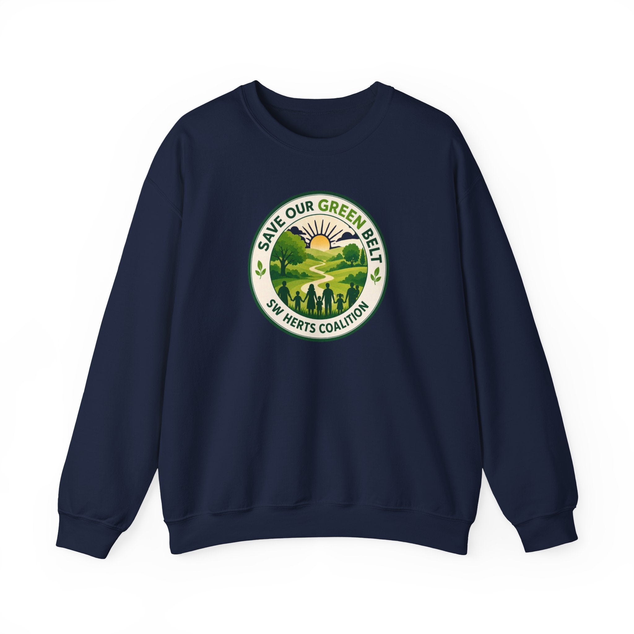 Save Our Green Belt Adult Crewneck Sweatshirt