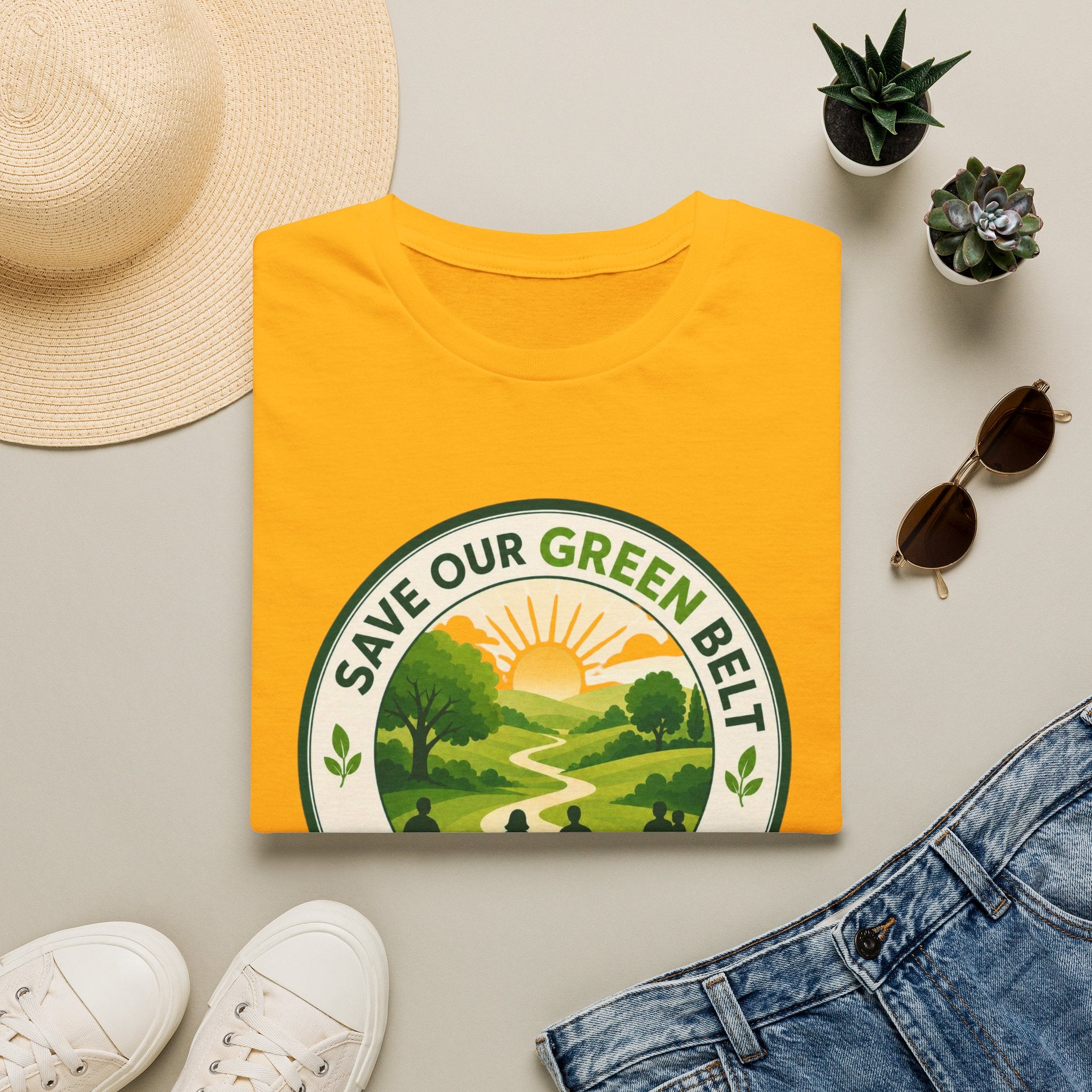 Save Our Green Belt T-Shirt  - Unisex