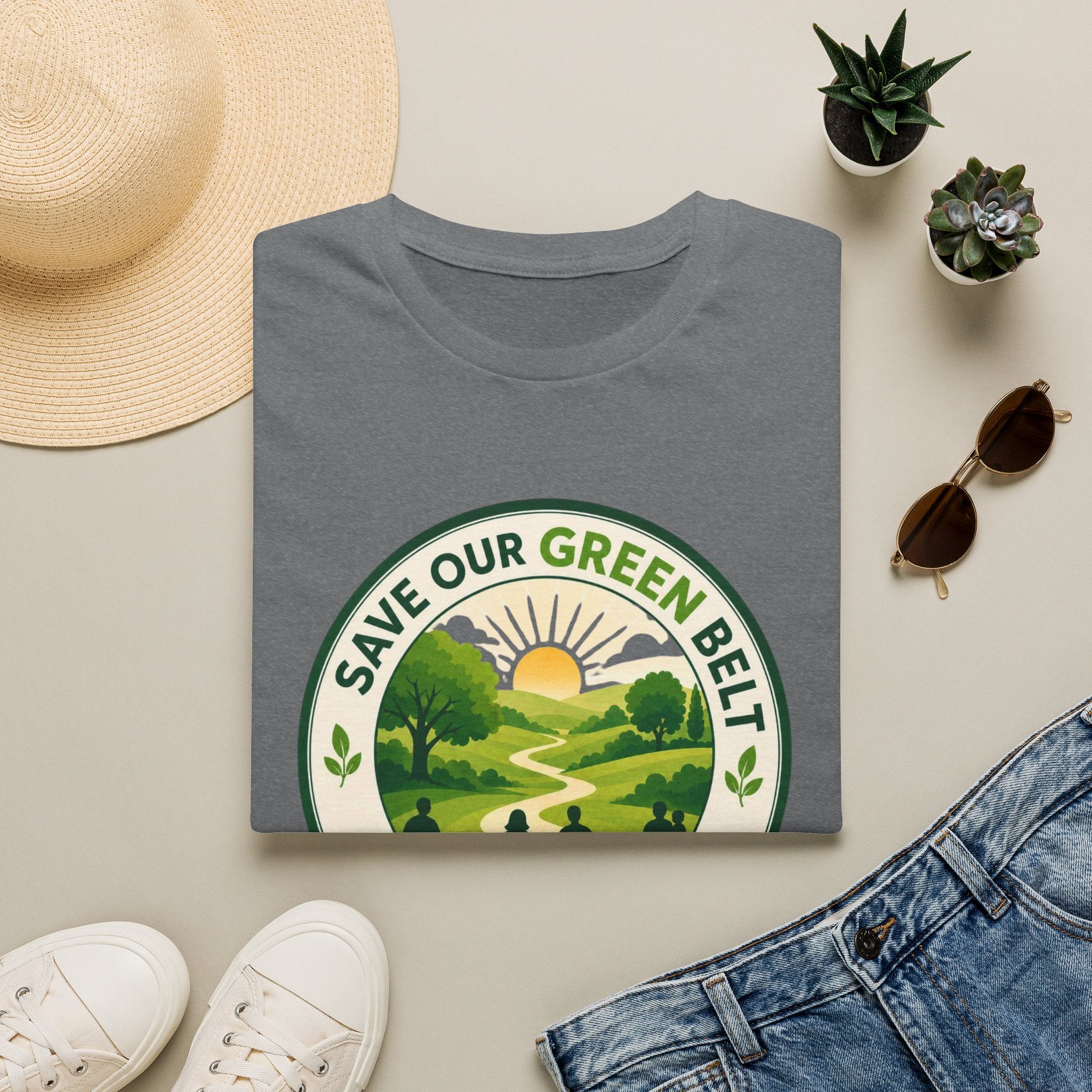 Save Our Green Belt T-Shirt  - Unisex