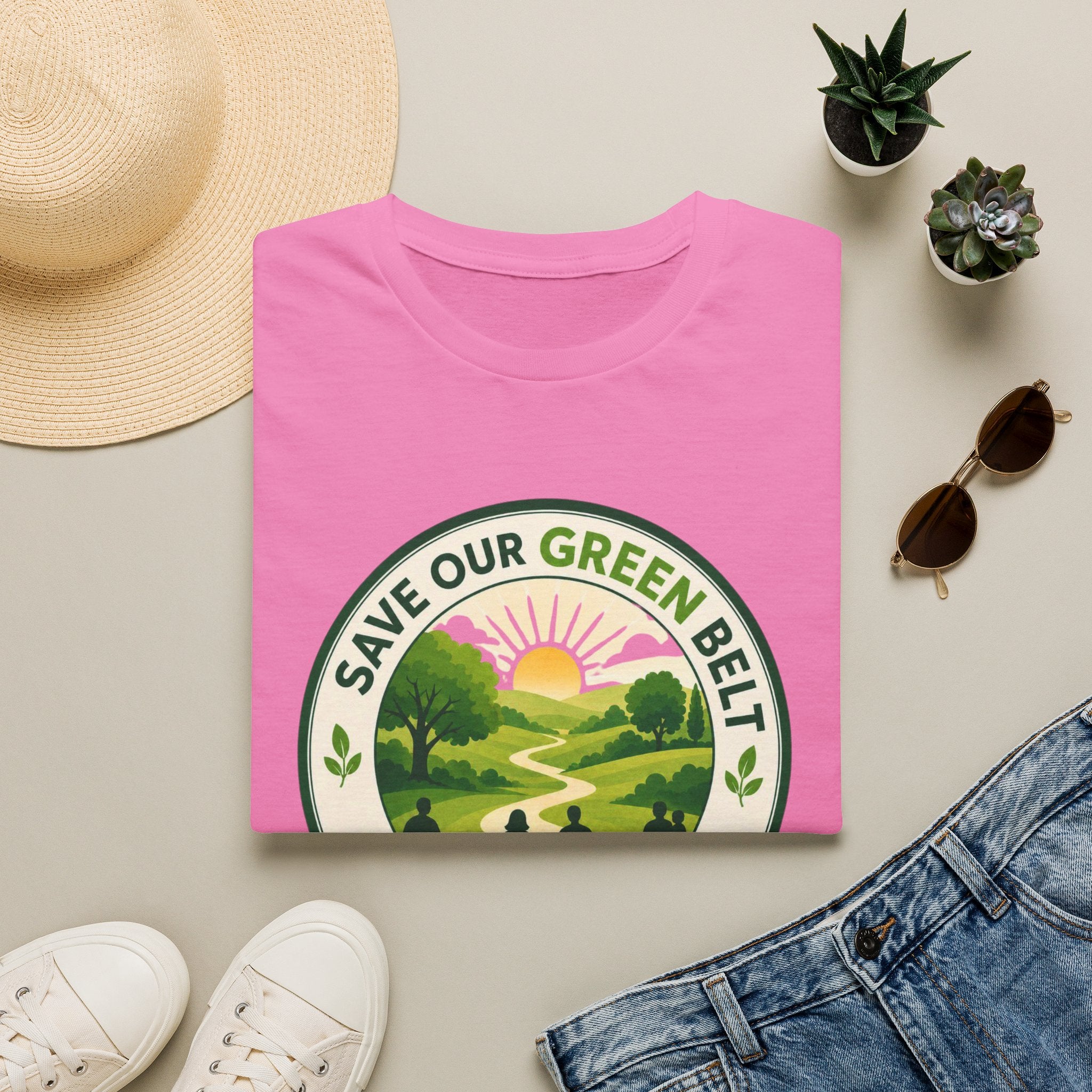Save Our Green Belt T-Shirt  - Unisex